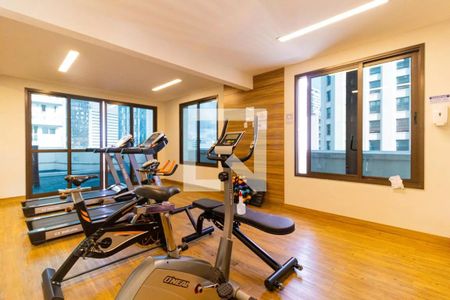 Studio para alugar com 22m², 1 quarto e sem vaga Studio para alugar com 22m², 1 quarto e sem vagaAcademia