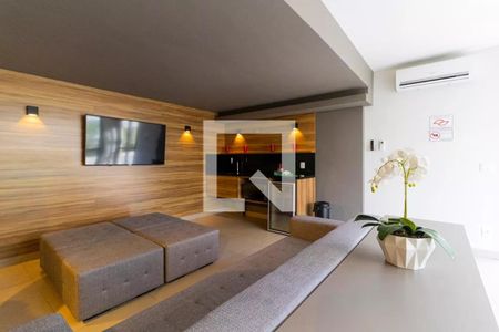 Studio para alugar com 22m², 1 quarto e sem vaga Studio para alugar com 22m², 1 quarto e sem vagaSalão de Festas