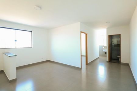 Sala e Cozinha de kitnet/studio para alugar com 1 quarto, 48m² em Vila Nogueira, Diadema