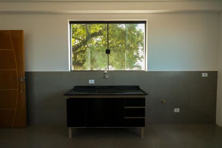 Sala e Cozinha de kitnet/studio para alugar com 1 quarto, 48m² em Vila Nogueira, Diadema