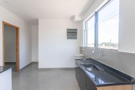 Cozinha  de apartamento para alugar com 1 quarto, 44m² em Vila Nogueira, Diadema