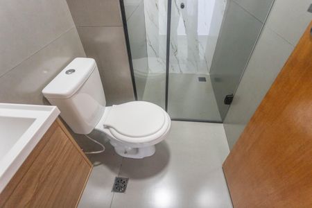 Banheiro  de apartamento para alugar com 1 quarto, 44m² em Vila Nogueira, Diadema