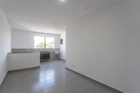 Sala  de apartamento para alugar com 1 quarto, 44m² em Vila Nogueira, Diadema