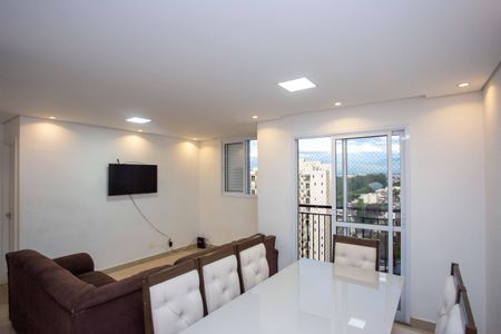 Sala de apartamento para alugar com 2 quartos, 65m² em Canhema, Diadema