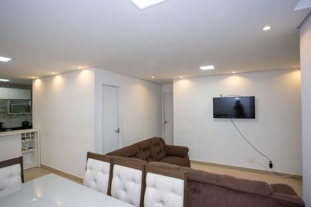Sala de apartamento para alugar com 2 quartos, 65m² em Canhema, Diadema