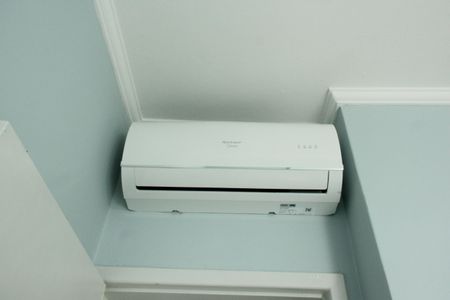 Apartamento para alugar com 90m², 2 quartos e 1 vagaAr condicionado do Quarto 1