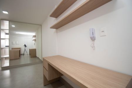 Sala de kitnet/studio para alugar com 1 quarto, 34m² em Noroeste, Brasília