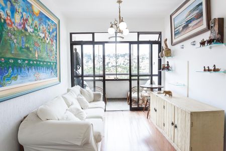 sala de apartamento à venda com 3 quartos, 110m² em São Bento, Belo Horizonte