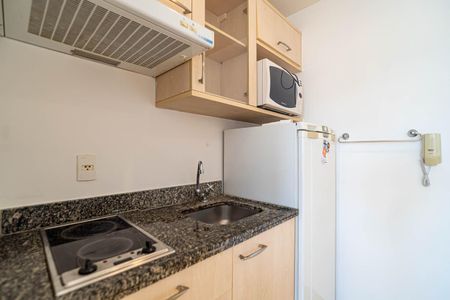 Studio para alugar com 23m², 1 quarto e 1 vagaCozinha