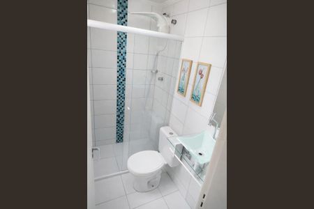 Banheiro de apartamento à venda com 2 quartos, 102m² em Jardim Santo Antônio, Santo André