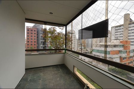 Varanda de apartamento à venda com 4 quartos, 300m² em Funcionários, Belo Horizonte