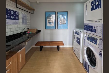 Apartamento para alugar com 34m², 2 quartos e sem vagaLavanderia