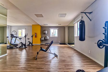 Apartamento para alugar com 46m², 2 quartos e 1 vaga Apartamento para alugar com 46m², 2 quartos e 1 vagaÁrea comum - Academia