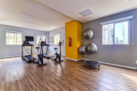 Apartamento para alugar com 46m², 2 quartos e 1 vaga Apartamento para alugar com 46m², 2 quartos e 1 vagaÁrea comum - Academia