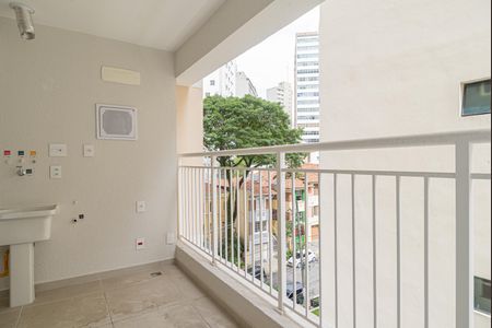 Varanda da Sala de apartamento à venda com 2 quartos, 70m² em Bela Vista, São Paulo
