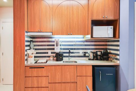 Cozinha de apartamento para alugar com 1 quarto, 29m² em Centro, Rio de Janeiro