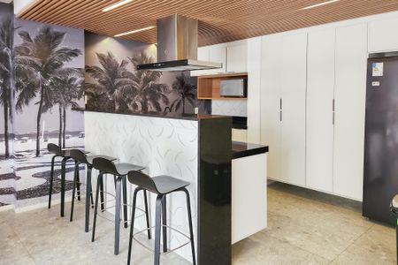 Apartamento para alugar com 29m², 1 quarto e sem vagaÁrea comum - Salão de festas