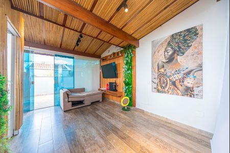 Sala de apartamento à venda com 3 quartos, 106m² em Vila Guarani, Santo André