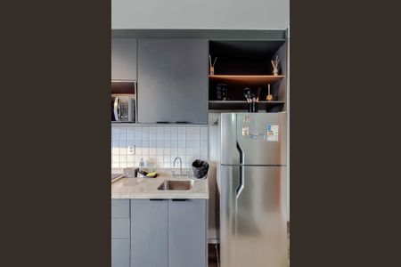 Studio à venda com 24m², 1 quarto e sem vagaCozinha