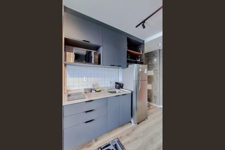 Studio à venda com 24m², 1 quarto e sem vagaCozinha