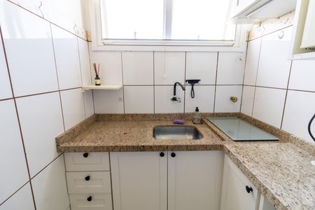 Cozinha de apartamento para alugar com 1 quarto, 30m² em Centro Histórico, Porto Alegre
