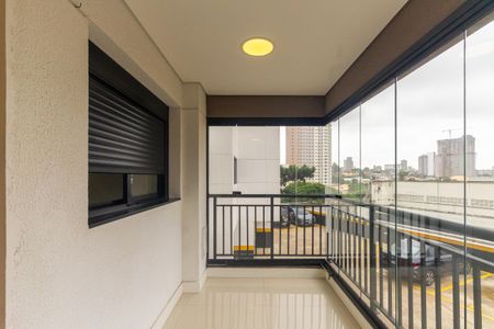 Varanda da Sala de apartamento à venda com 2 quartos, 62m² em Vila Matilde, São Paulo