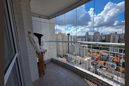 Varanda  de apartamento à venda com 3 quartos, 130m² em Jardim, Santo André