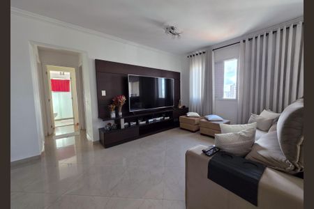 Sala de apartamento à venda com 3 quartos, 130m² em Jardim, Santo André