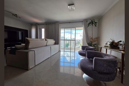 Sala de apartamento à venda com 3 quartos, 130m² em Jardim, Santo André