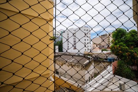 Sala Varanda Vista de apartamento à venda com 3 quartos, 111m² em Tijuca, Rio de Janeiro