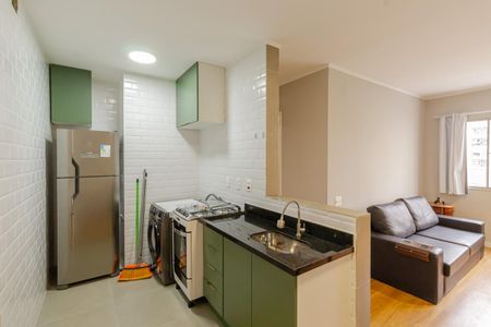 Apartamento para alugar com 55m², 1 quarto e 1 vaga Apartamento para alugar com 55m², 1 quarto e 1 vagaCozinha e Área de Serviço