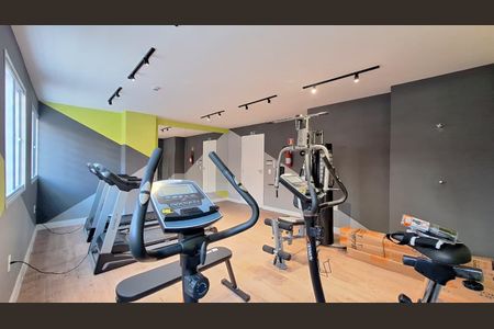 Apartamento para alugar com 19m², 1 quarto e sem vagaAcademia