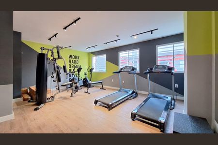 Apartamento para alugar com 19m², 1 quarto e sem vagaAcademia