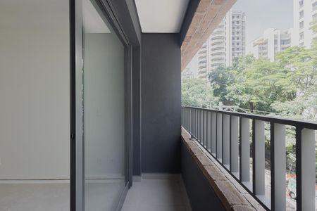 Varanda de kitnet/studio à venda com 1 quarto, 27m² em Paraíso, São Paulo