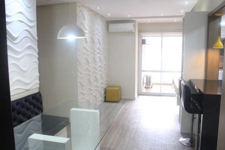 Sala de apartamento para alugar com 2 quartos, 70m² em Barcelona, São Caetano do Sul