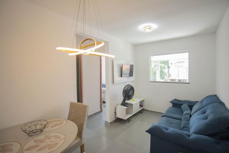 Sala de apartamento para alugar com 2 quartos, 50m² em Boaçu, São Gonçalo