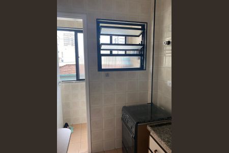 Cozinha de apartamento para alugar com 1 quarto, 75m² em Cidade Ocian, Praia Grande