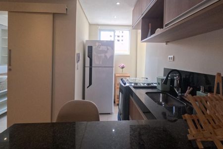 Apartamento para alugar com 40m², 1 quarto e 1 vagaCozinha Americana