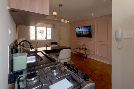 Apartamento para alugar com 40m², 1 quarto e 1 vagaCozinha Americana