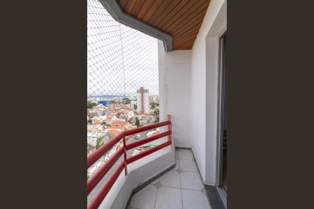 Varanda da Sala de apartamento para alugar com 3 quartos, 68m² em Vila Santana, São Paulo