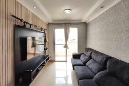 Sala  de apartamento para alugar com 3 quartos, 79m² em Jardim Capivari, Campinas