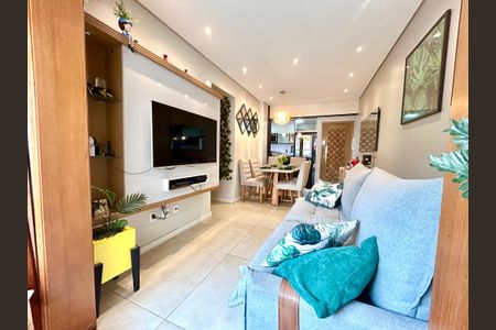 Varanda da Sala de apartamento à venda com 2 quartos, 59m² em Vila Rosalia, Guarulhos