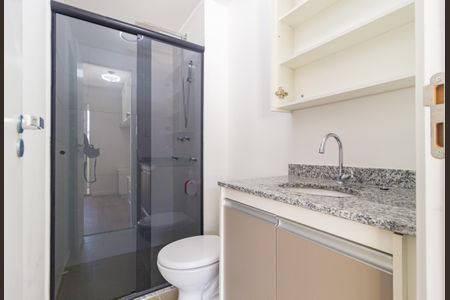 Apartamento para alugar com 27m², 1 quarto e sem vaga Apartamento para alugar com 27m², 1 quarto e sem vagaBanheiro