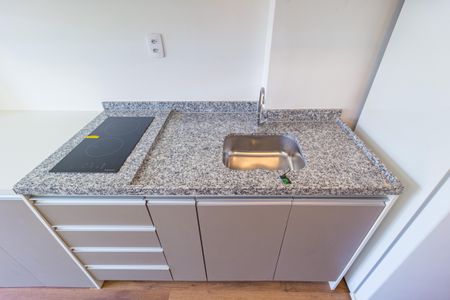 Apartamento para alugar com 27m², 1 quarto e sem vaga Apartamento para alugar com 27m², 1 quarto e sem vagaDetalhe - Cozinha