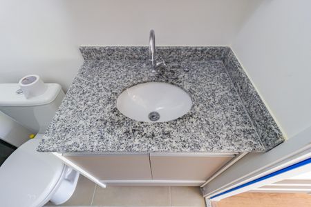 Apartamento para alugar com 27m², 1 quarto e sem vaga Apartamento para alugar com 27m², 1 quarto e sem vagaDetalhe - Banheiro