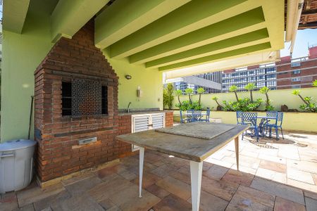 Apartamento à venda com 35m², 1 quarto e 1 vagaChurrasqueira