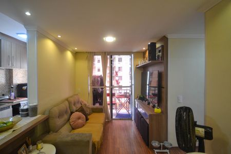 Sala de apartamento para alugar com 3 quartos, 62m² em Centro, Belford Roxo
