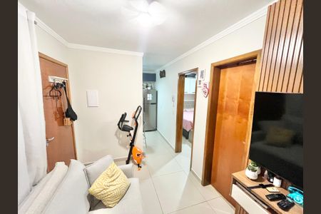 Sala de apartamento à venda com 1 quarto, 32m² em Vila Dom Pedro Ii, São Paulo