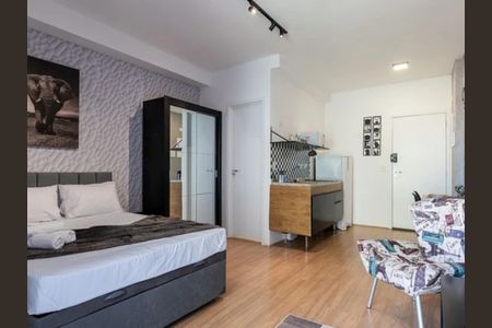 Sala/Quarto de kitnet/studio para alugar com 1 quarto, 29m² em Perdizes, São Paulo