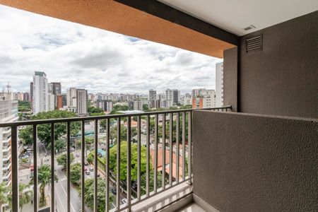 Studio para alugar com 29m², 1 quarto e sem vagaVaranda
